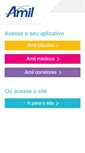 Mobile Screenshot of amil.com.br